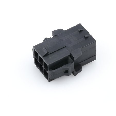 MOLEX Mini-Fit Sigma Plug Housing, 4.20Mm Pitch, Dual Row, Panel Mount, Ul 94V-0 1727673006